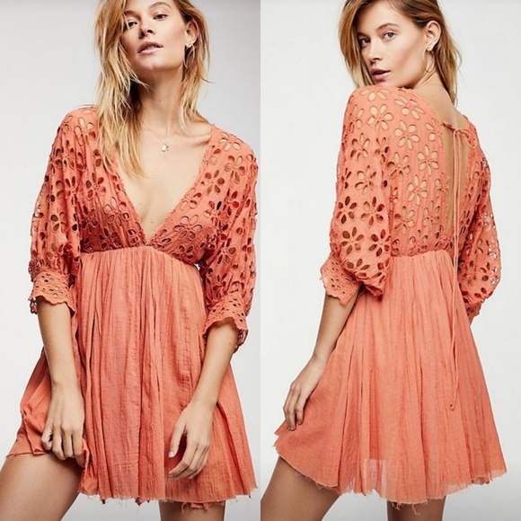 Free People Dresses & Skirts - Free People Bella Note Eyelet Dress
